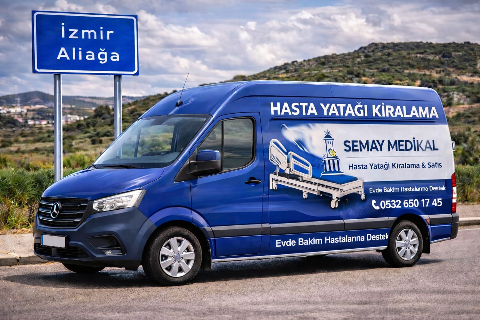 Hasta Yatağı Kiralama İzmir Aliağa