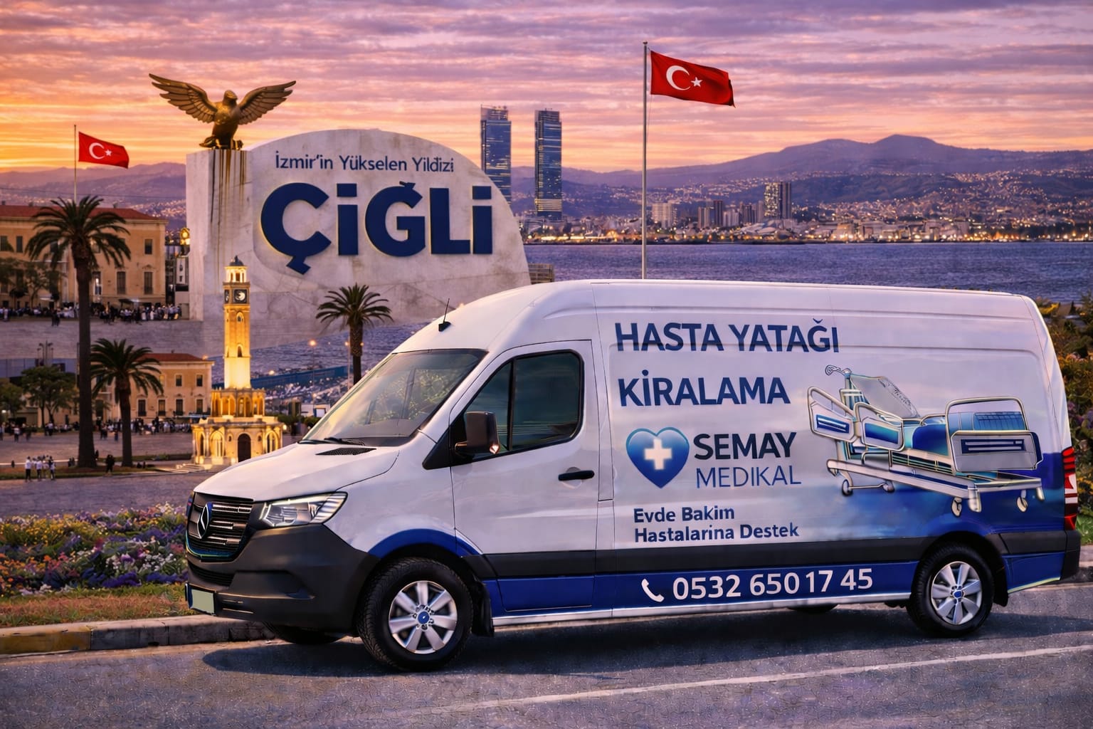 Hasta Yatağı Kiralama İzmir Çiğli