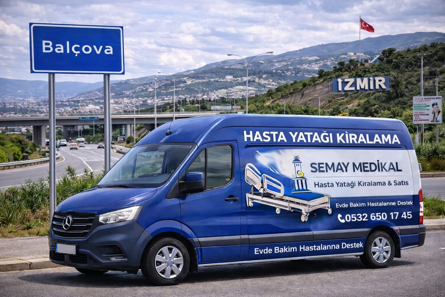 Hasta Yatağı Kiralama İzmir Balçova