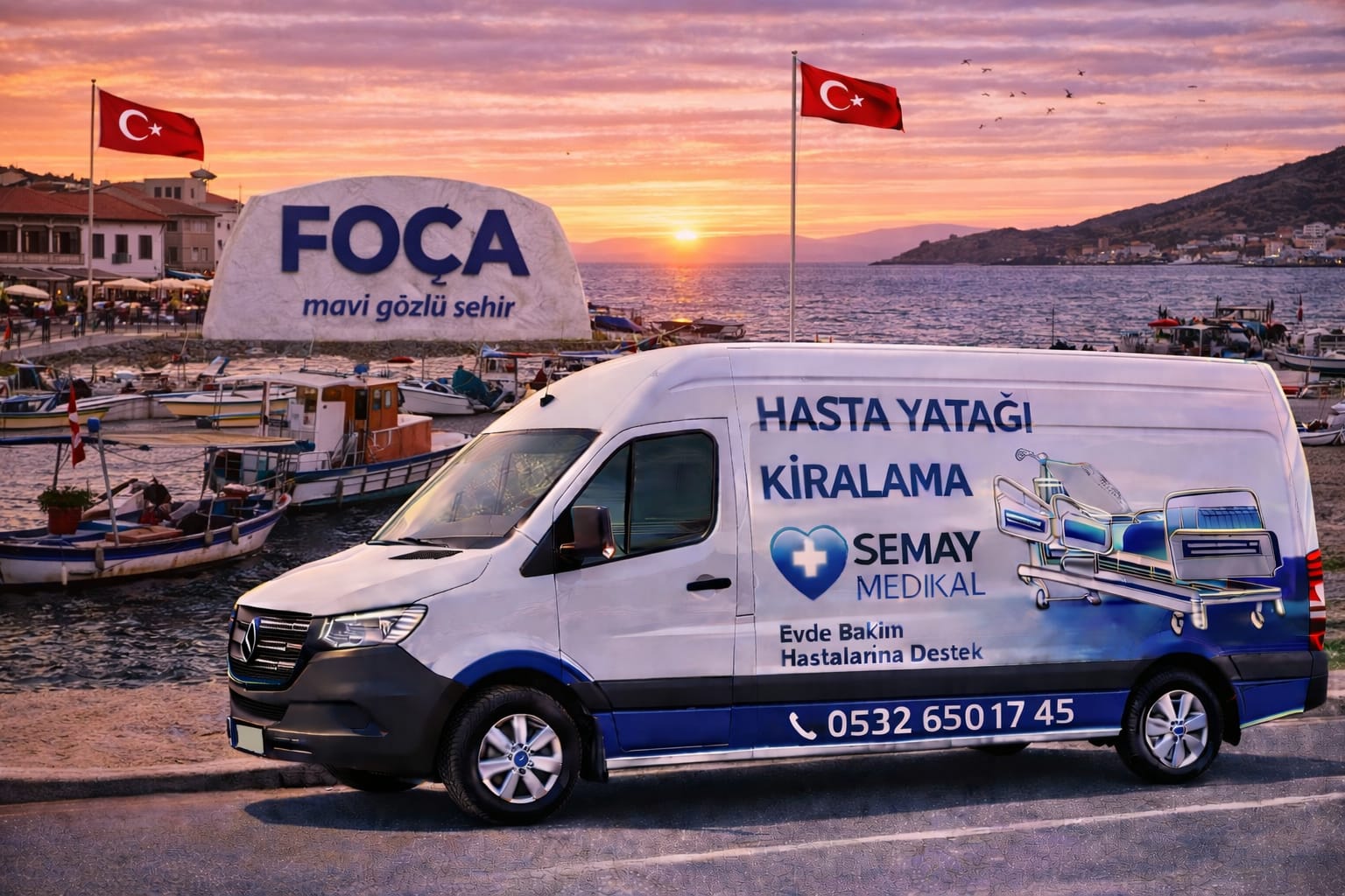 Hasta Yatağı Kiralama İzmir Foça