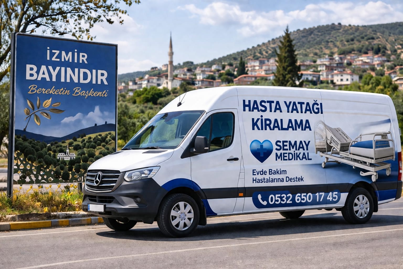Hasta Yatağı Kiralama İzmir Bayındır