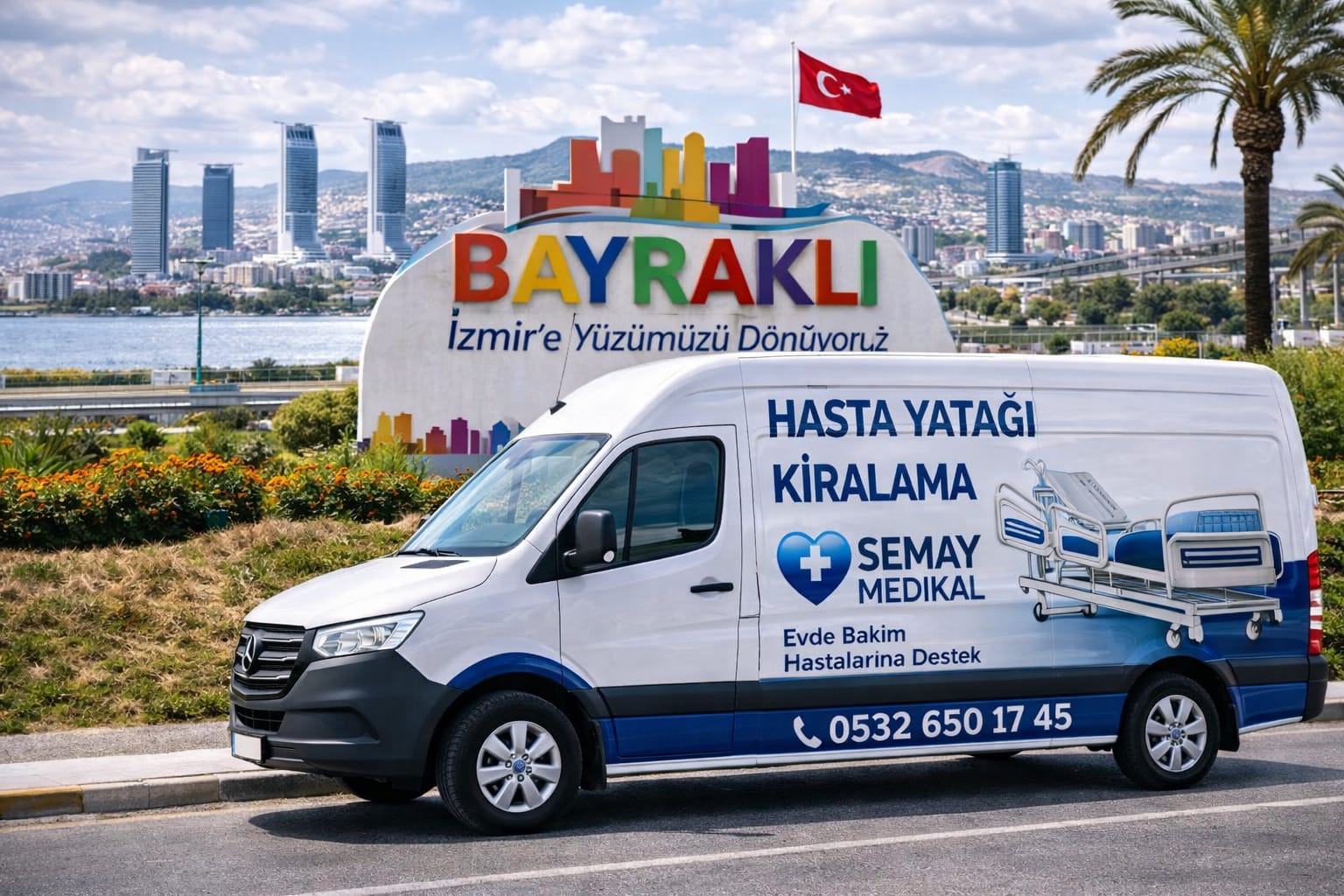 Hasta Yatağı Kiralama İzmir Bayraklı