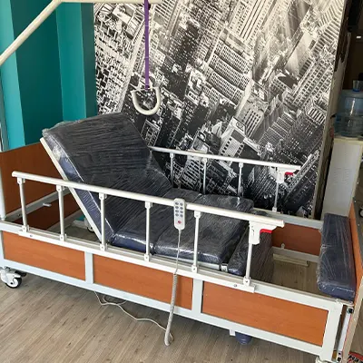 3 Motorlu Koltuk Pozisyonlu Hasta Yatağı